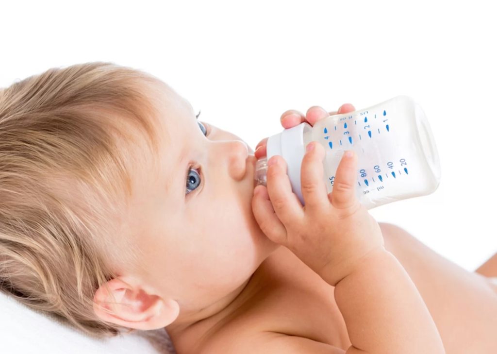 próchnica u niemowląt